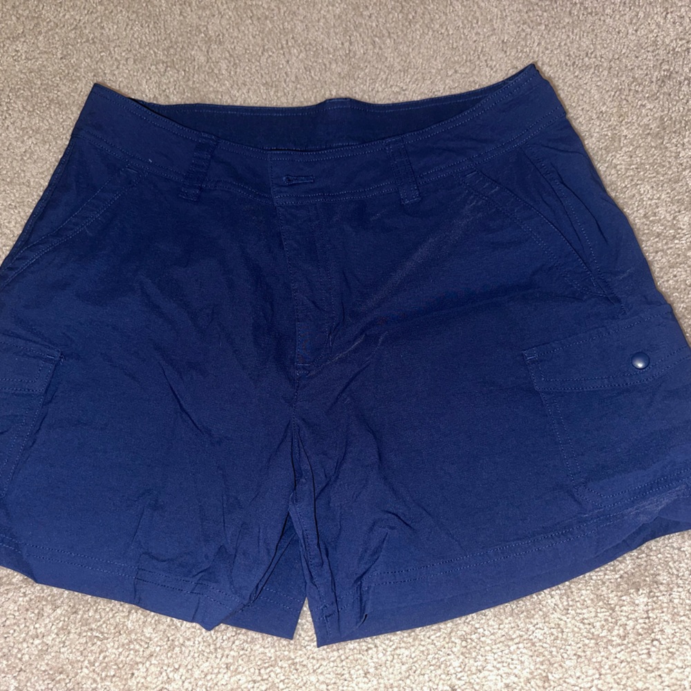 Eddie Bauer Women's Navy Cargo Shorts